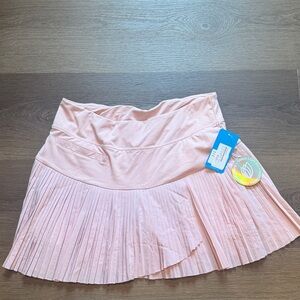Pleated Pink Women's Tennis Skirt